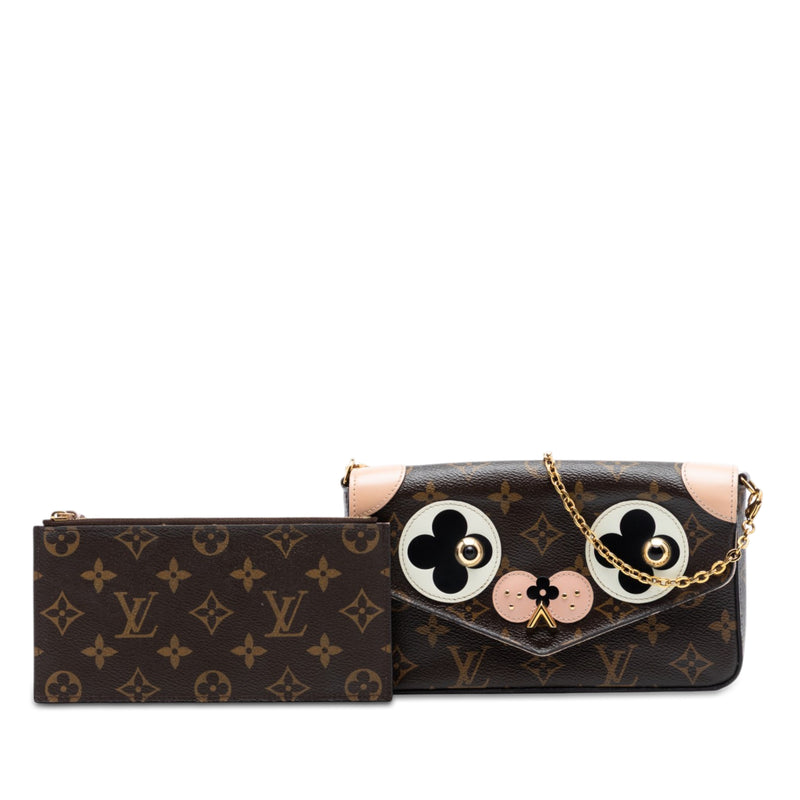 Monogram Pochette Felicie Valentine Dog - Image 8