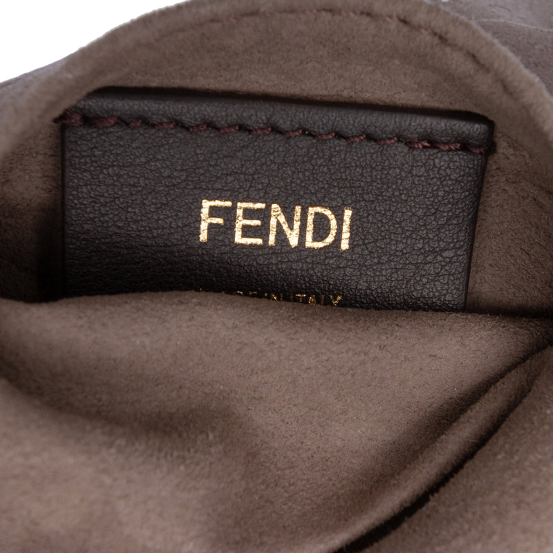 FF 1974 Embossed Leather Mon Tresor Bucket Bag - Image 5