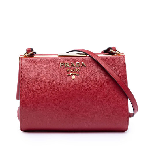 Saffiano and City Calf Light Frame Crossbody - Image 1