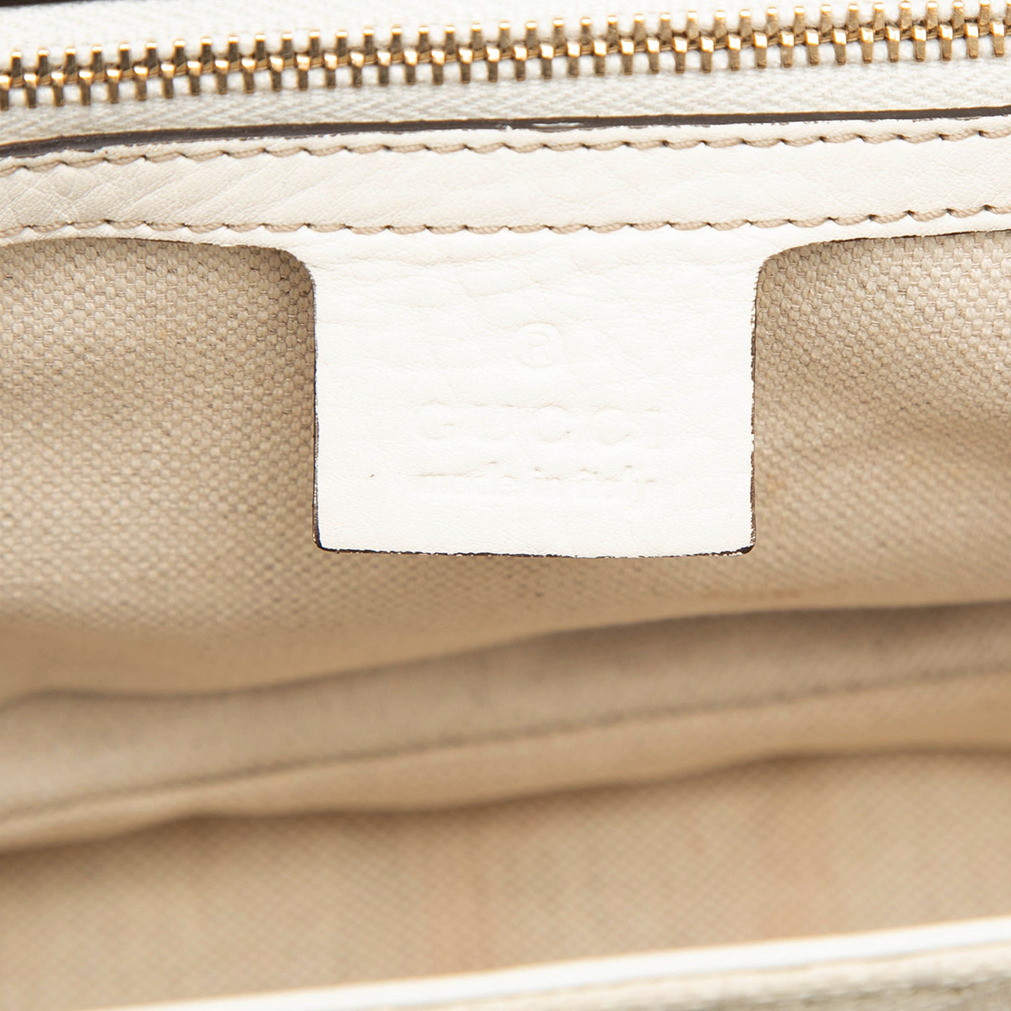 Medium GG Canvas New Bamboo Satchel - Image 5