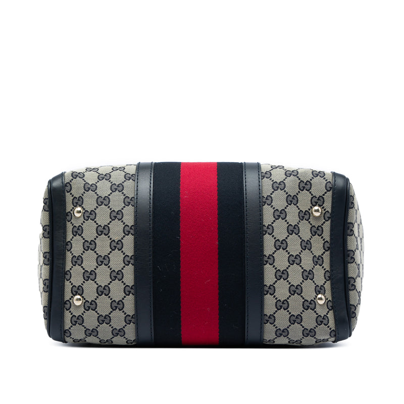Medium GG Canvas Web Joy Boston Bag - Image 3