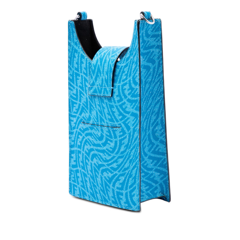 Sarah Coleman Coated Canvas FF Vertigo Phone Holder Crossbody - Image 2