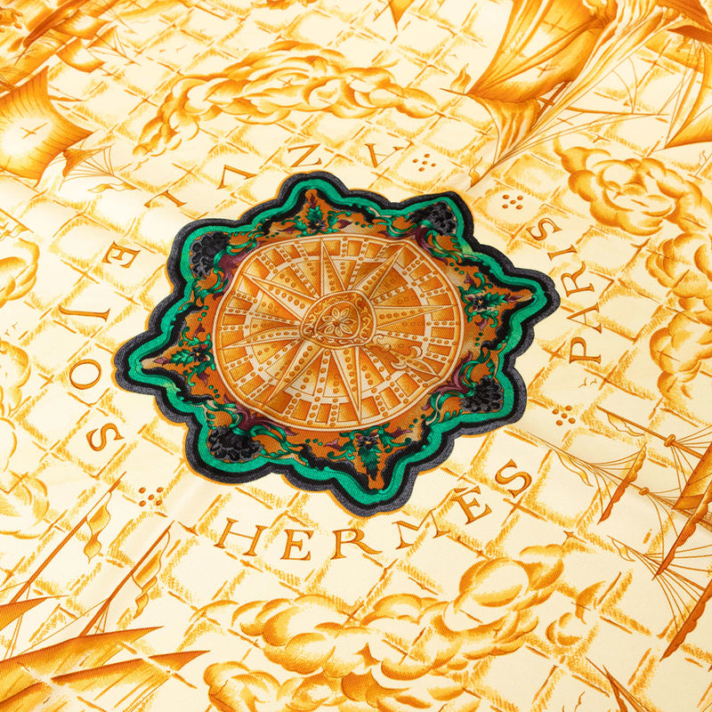 Azulejos Silk Scarf 90 - Image 4