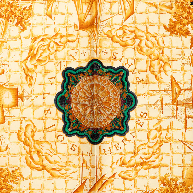 Azulejos Silk Scarf 90 - Image 5