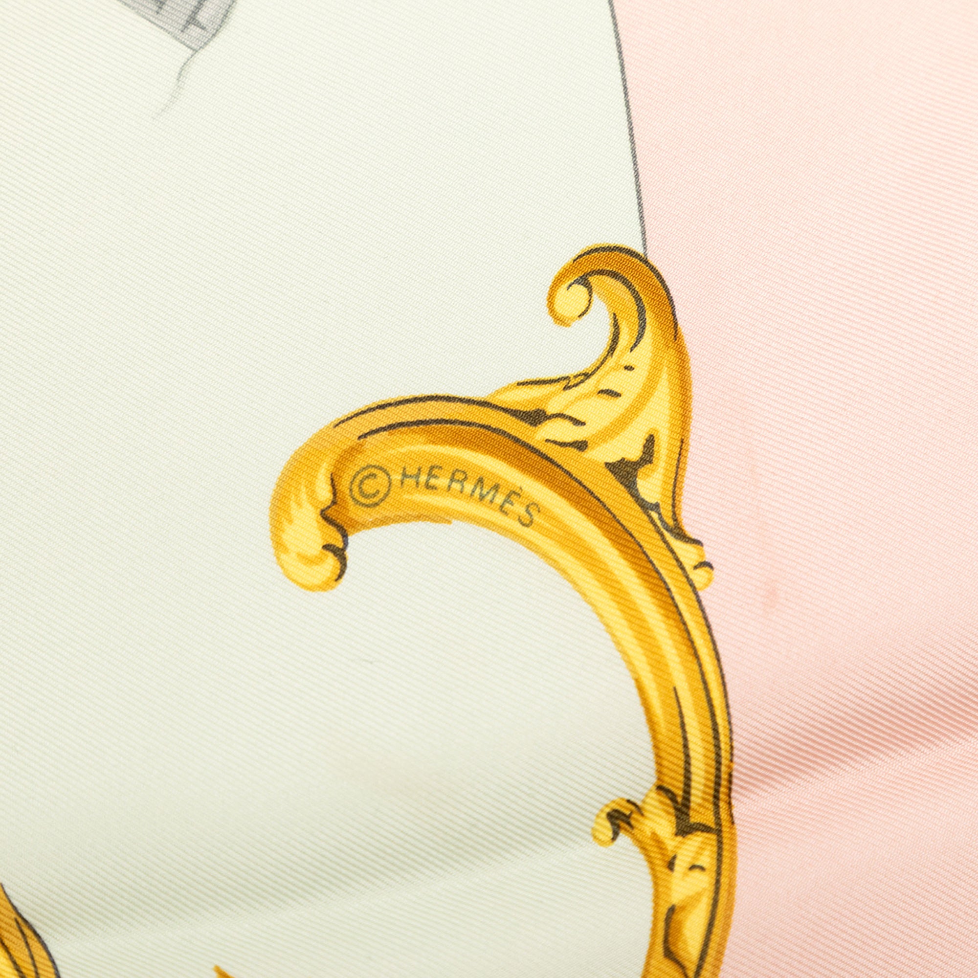 Bordeaux Porte Oceane Silk Scarf 90 - Image 4