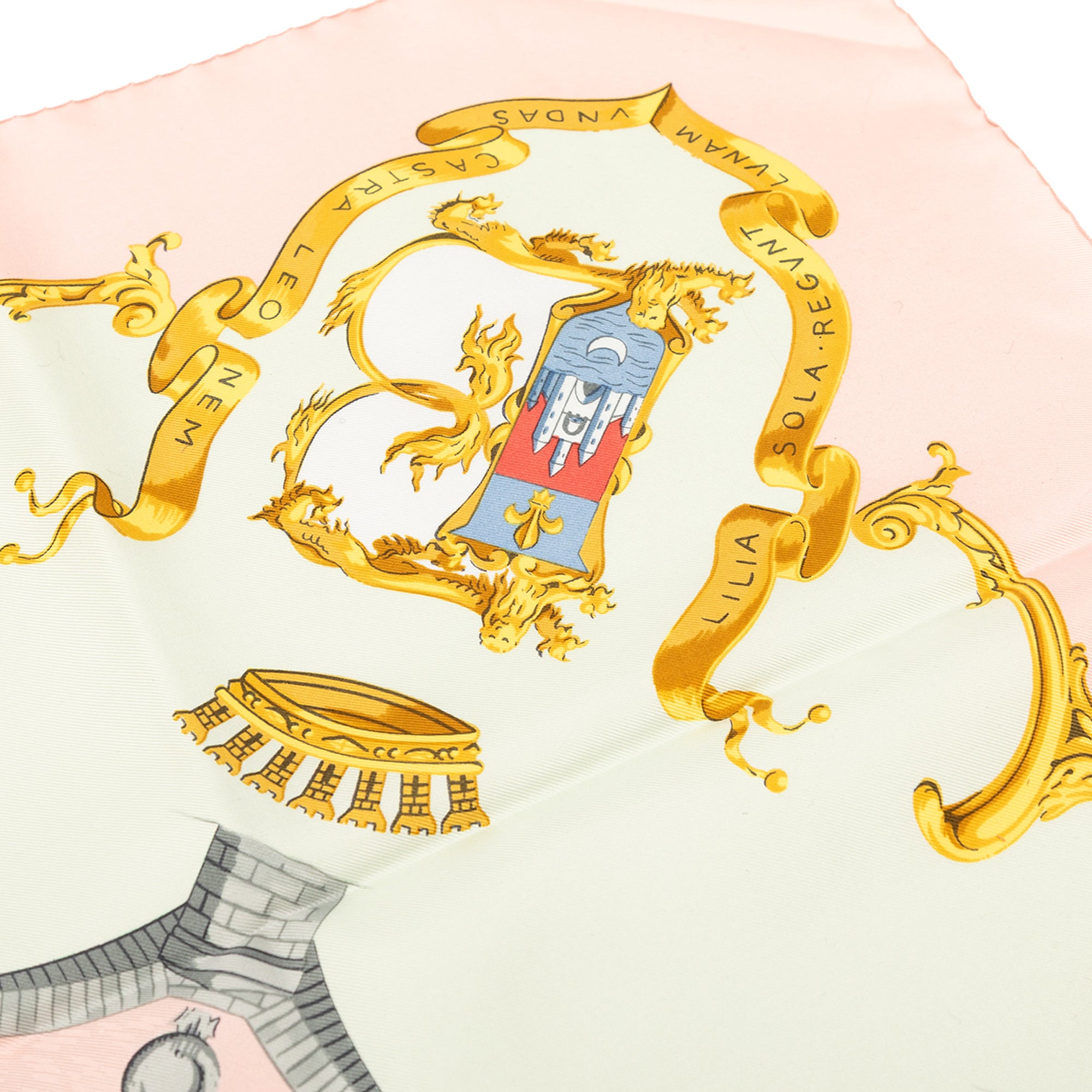 Bordeaux Porte Oceane Silk Scarf 90 - Image 6