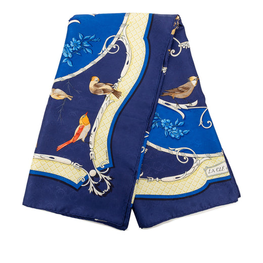 La Cle des Champs Silk Scarf 90 - Image 1