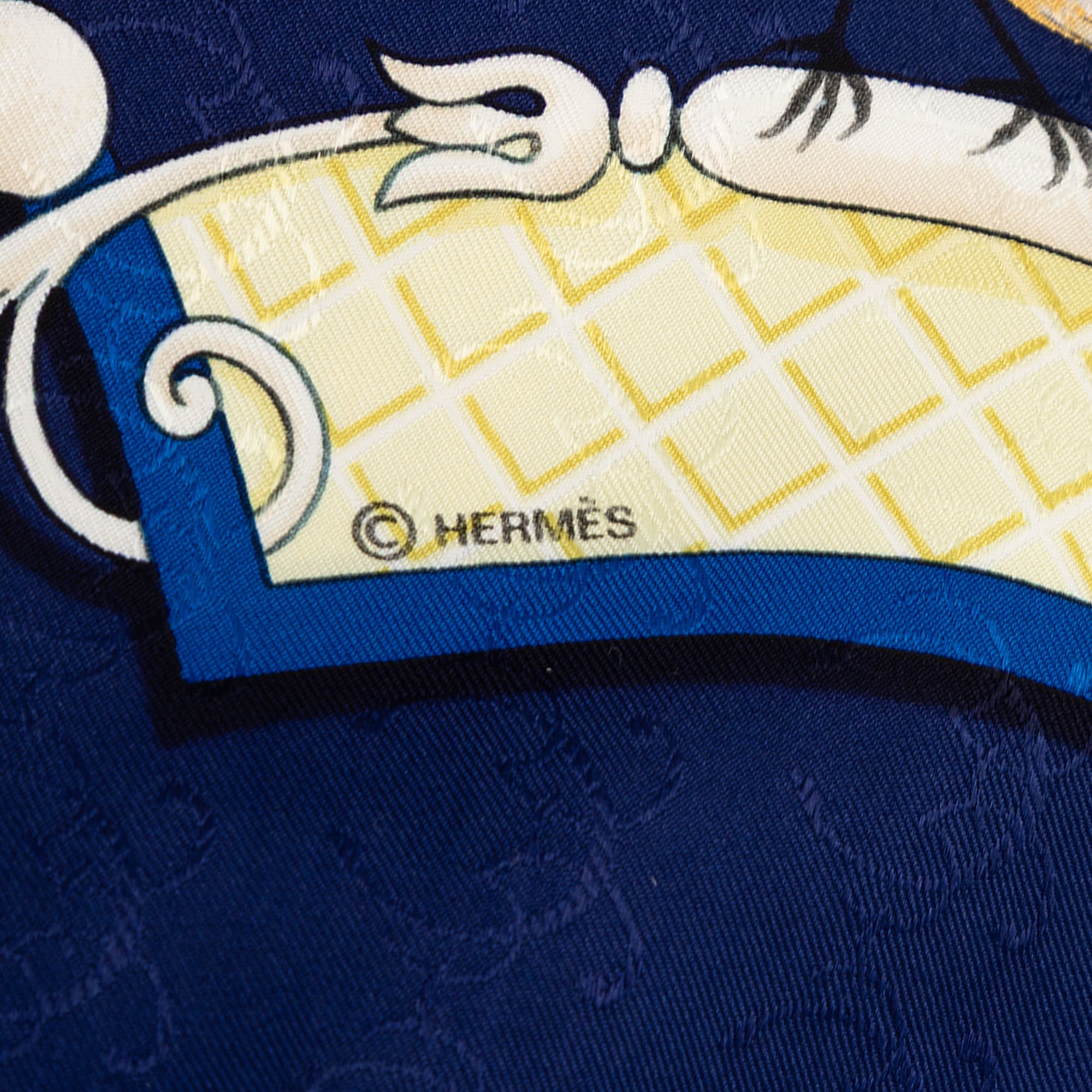 La Cle des Champs Silk Scarf 90 - Image 3