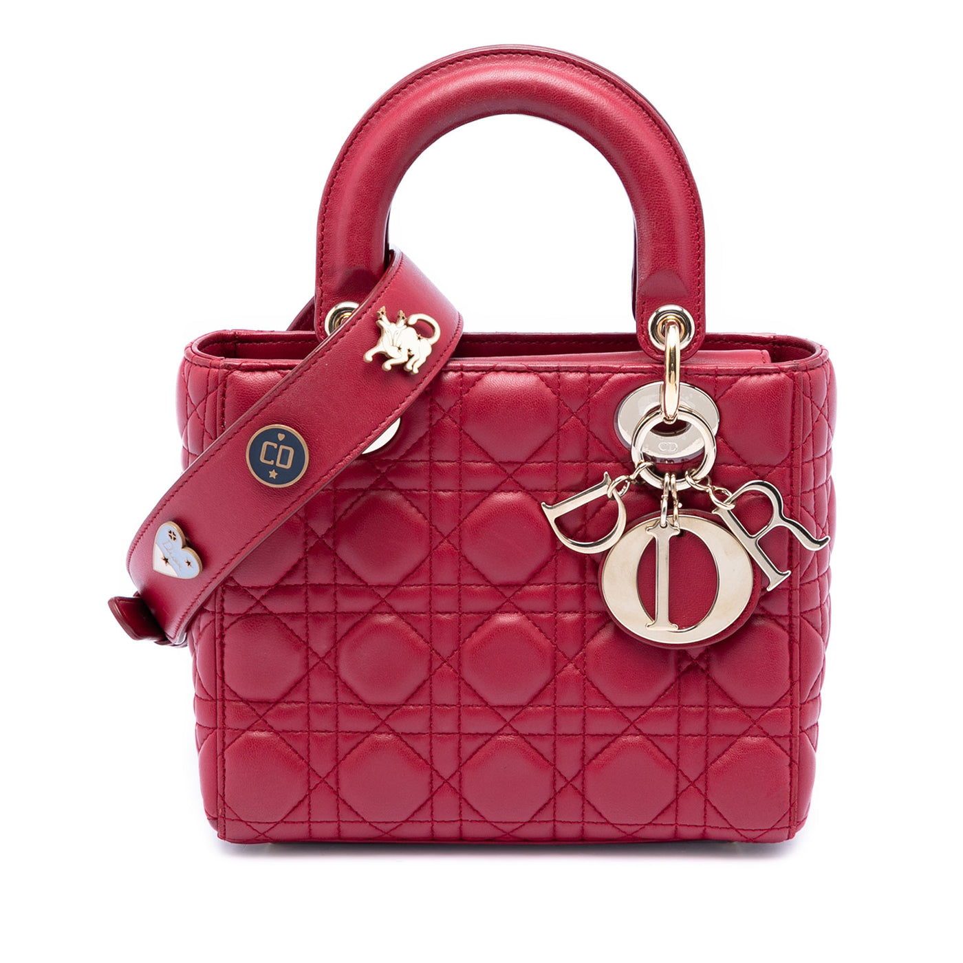 Small Lambskin Cannage My ABCDior Lady Dior - Image 1