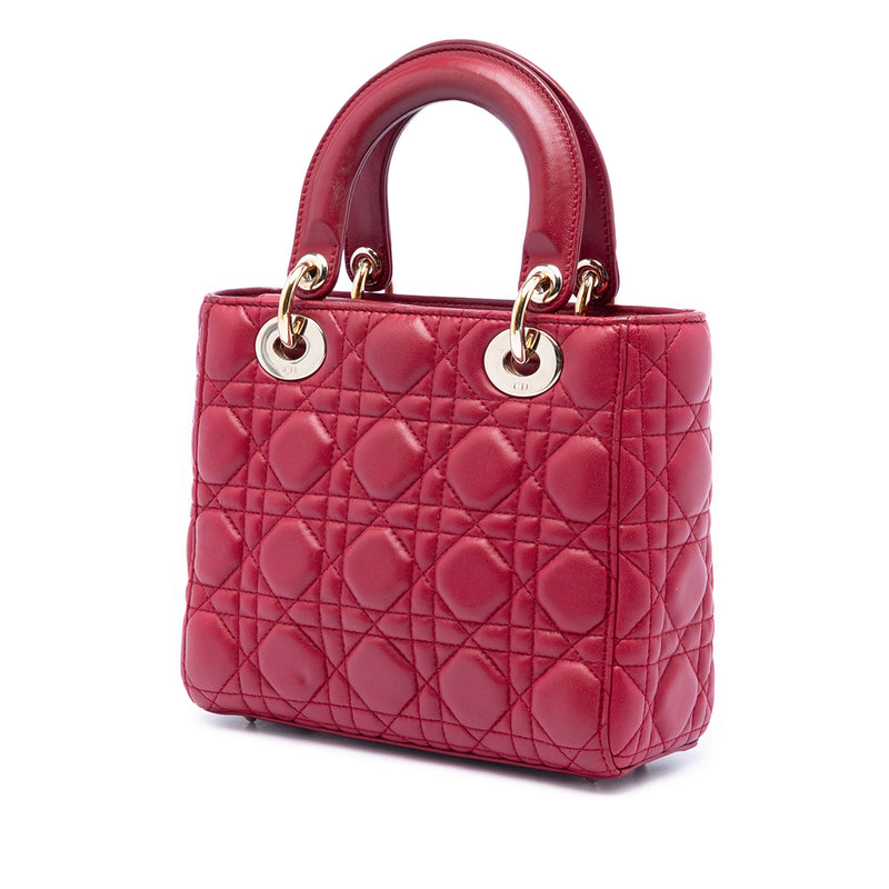 Small Lambskin Cannage My ABCDior Lady Dior - Image 2