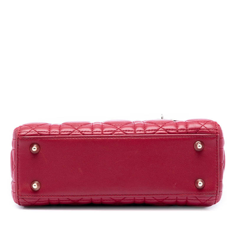 Small Lambskin Cannage My ABCDior Lady Dior - Image 3