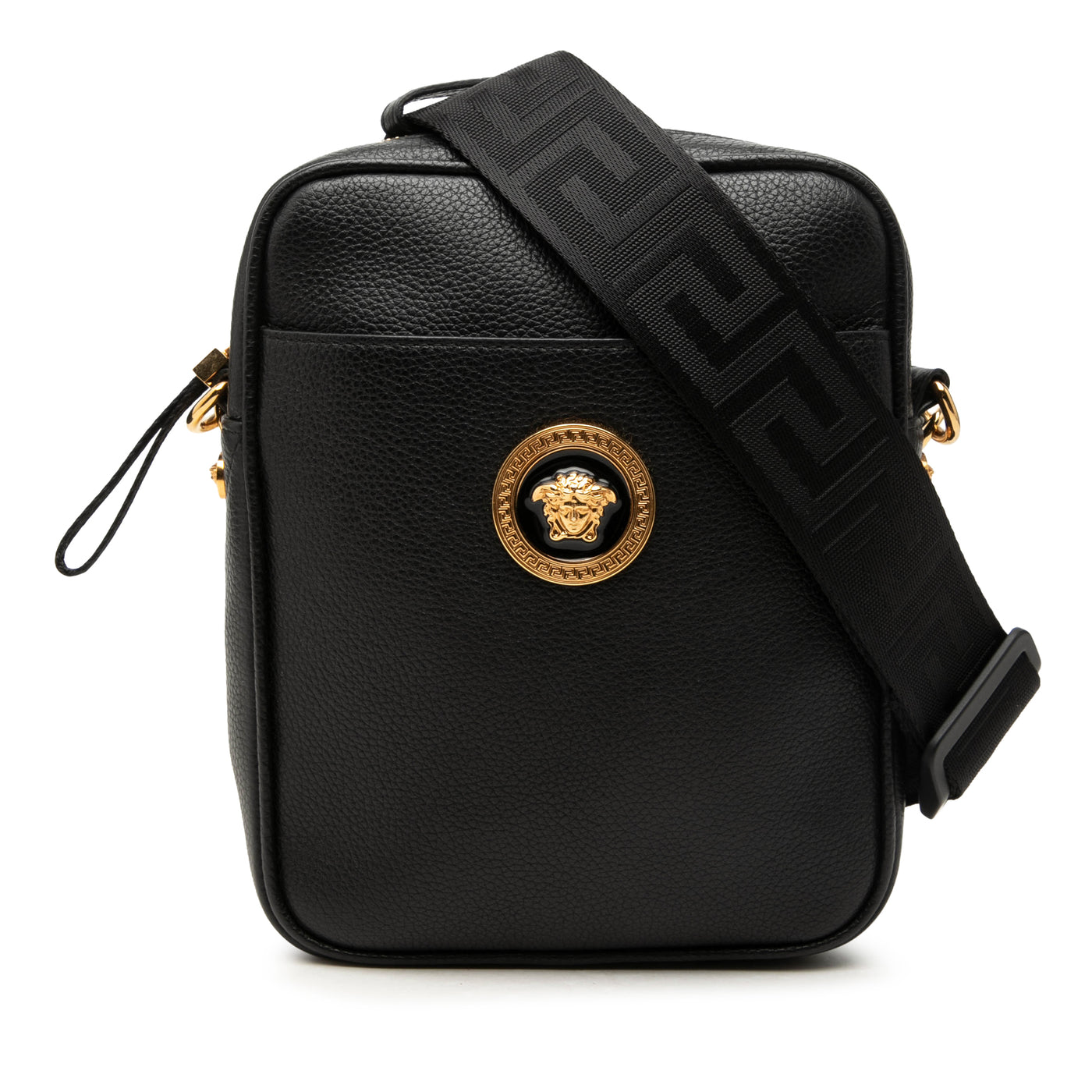 Leather Medusa Crossbody - Image 1