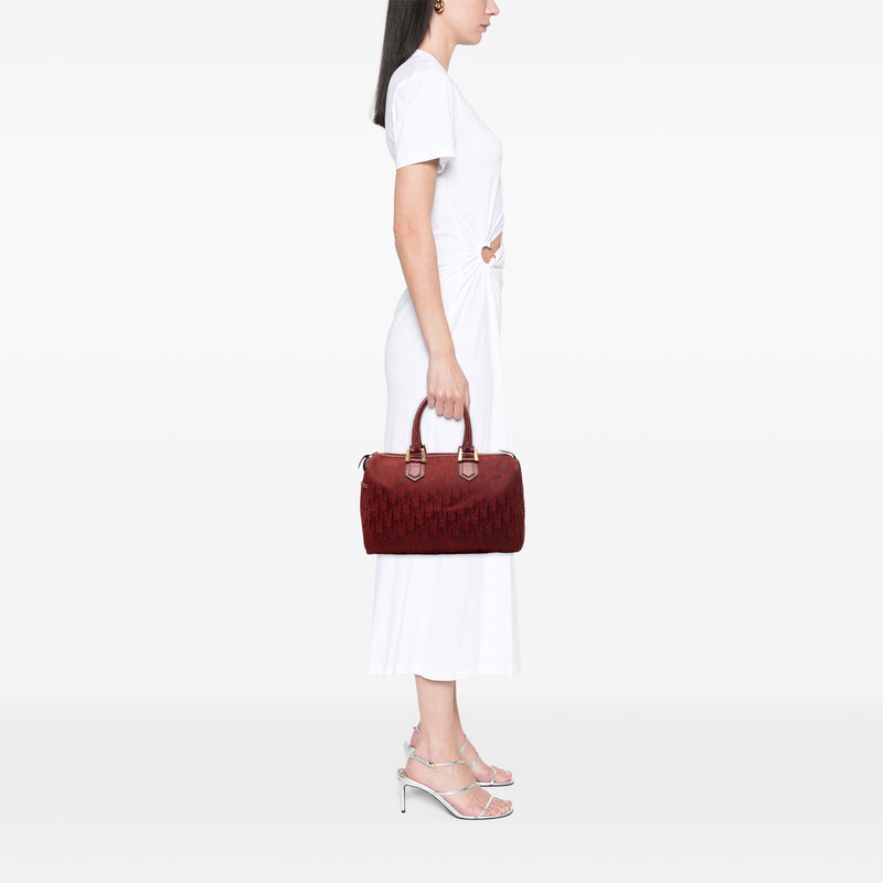 Diorissimo Trotter Canvas Boston Bag - Image 6