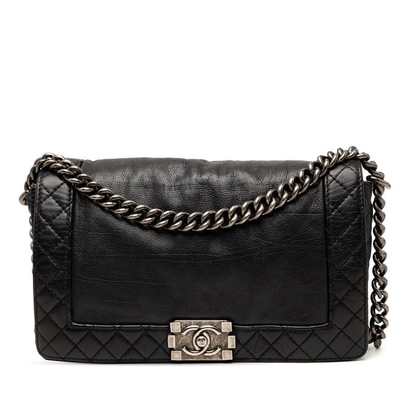 Medium Calfskin Boy Reverso Flap