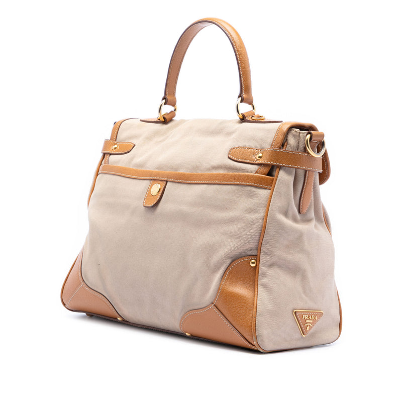 Cinghiale Trimmed Canapa Top Handle Bag - Image 2