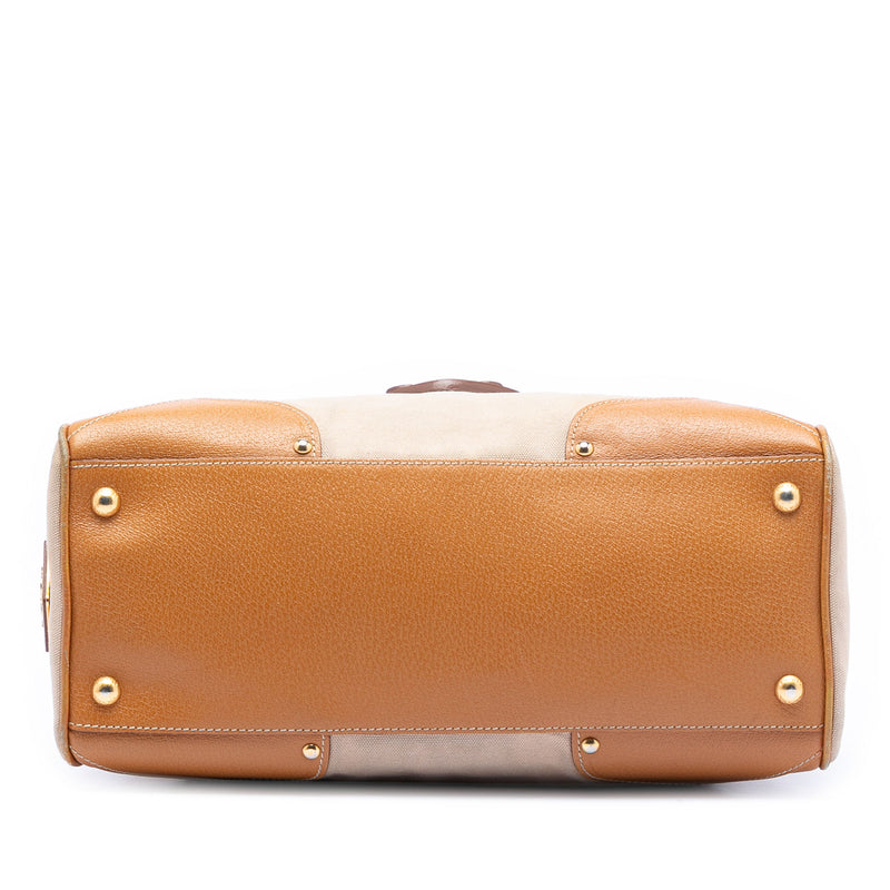 Cinghiale Trimmed Canapa Top Handle Bag - Image 3