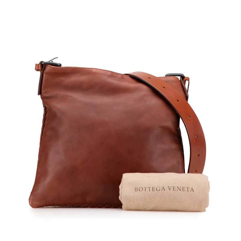 Intrecciato Trimmed Nappa Crossbody - Image 10