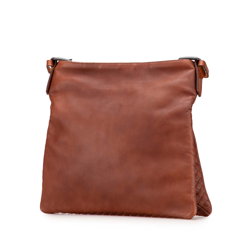 Intrecciato Trimmed Nappa Crossbody - Image 2