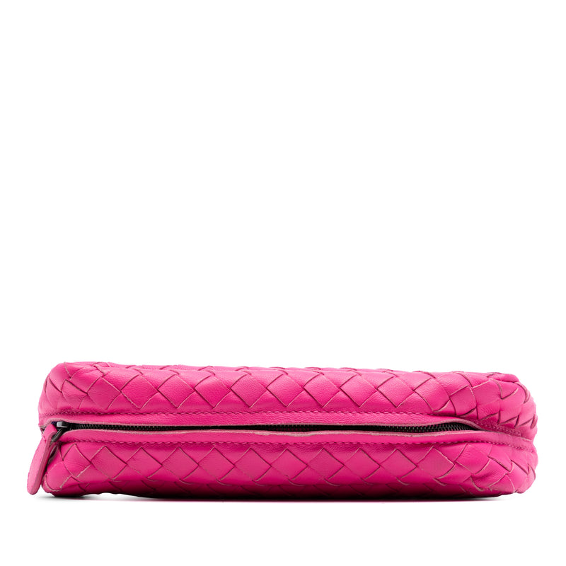 Mini Nappa Intrecciato Expandable Chain Flap Crossbody - Image 3