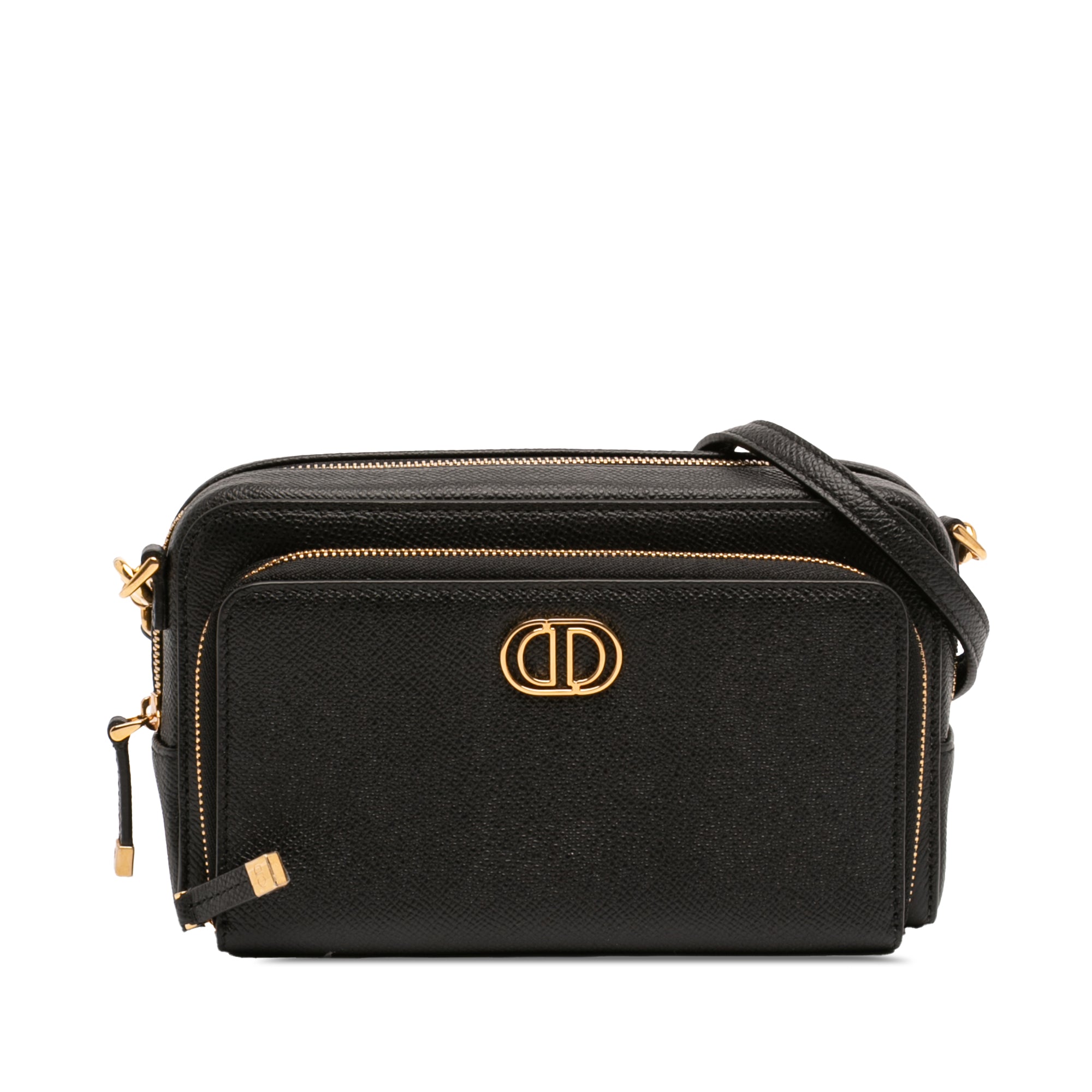 Grained Calfskin Caro Double Pouch - Image 1