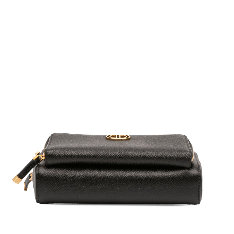 Grained Calfskin Caro Double Pouch - Image 3