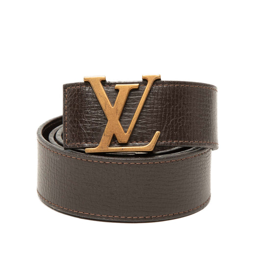 Calfskin Initiales Reversible Belt - Image 1