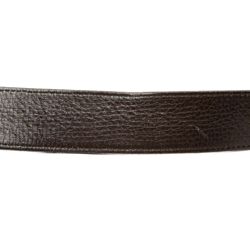 Calfskin Initiales Reversible Belt - Image 5