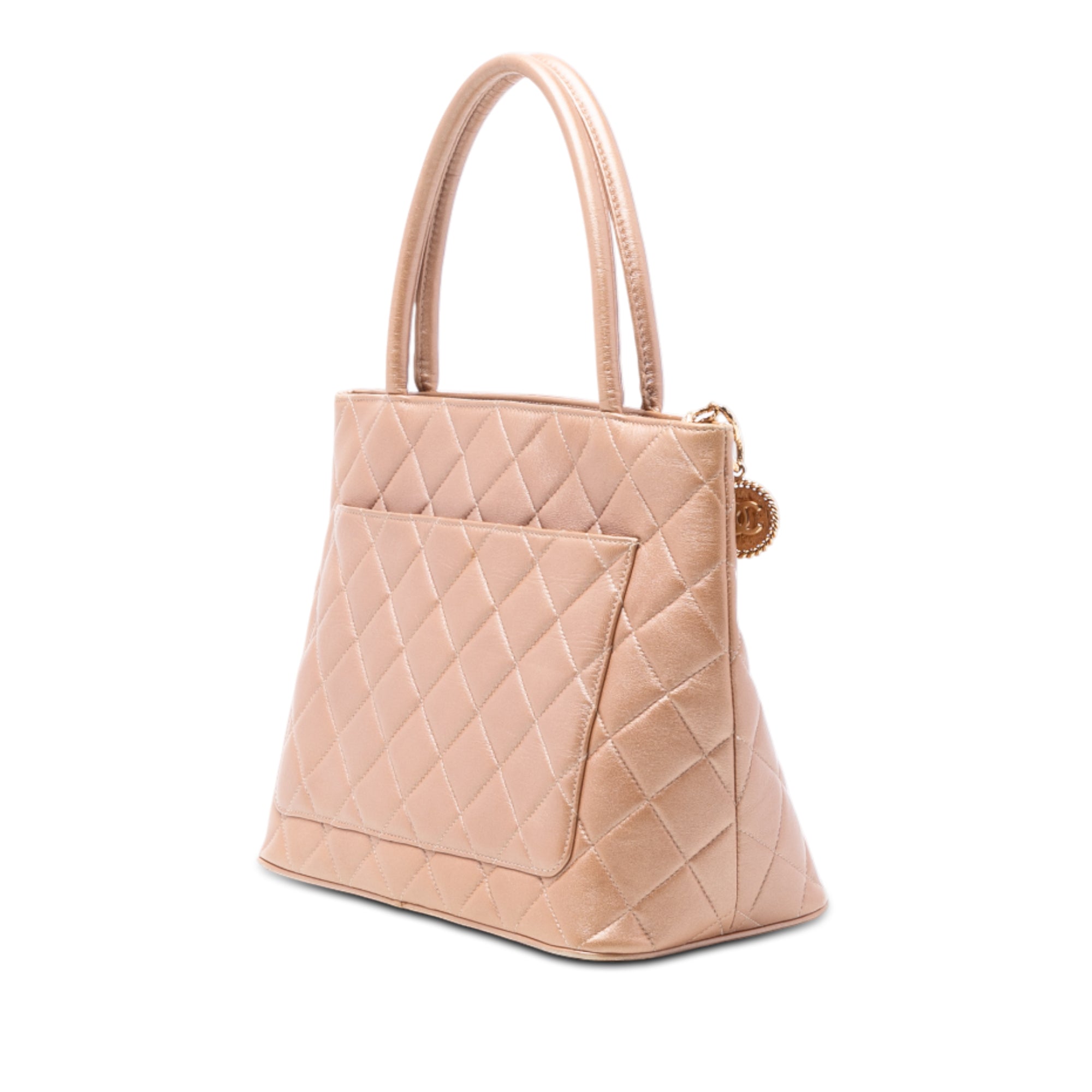 Lambskin Medallion Tote - Image 2