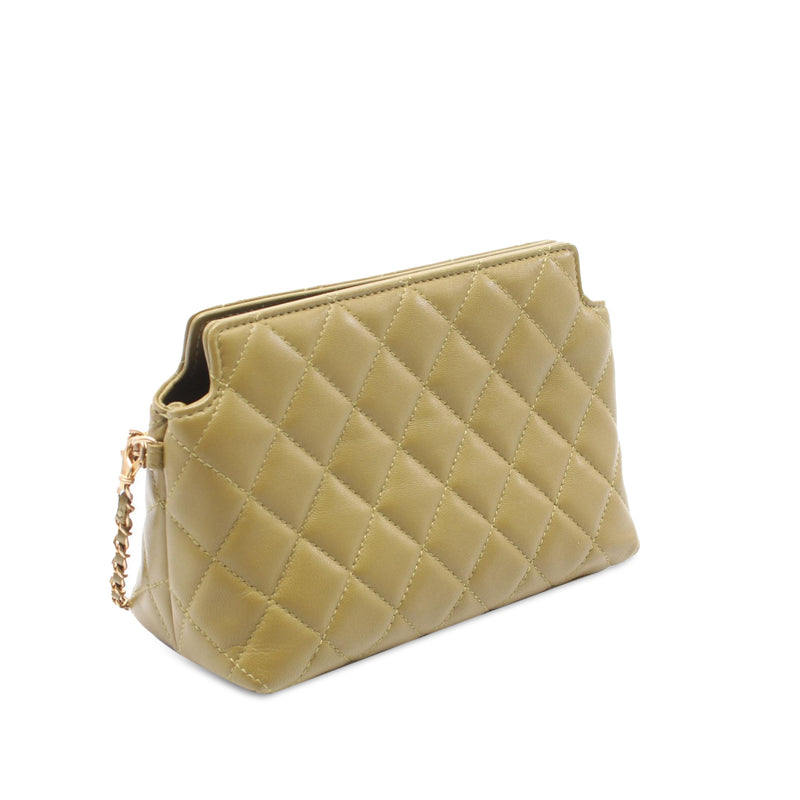 Quilted Lambskin Leo Shoulder Bag - Image 2