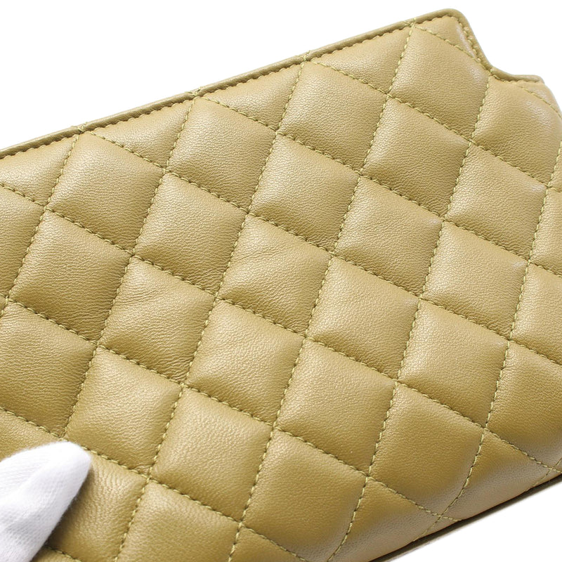 Quilted Lambskin Leo Shoulder Bag - Image 6