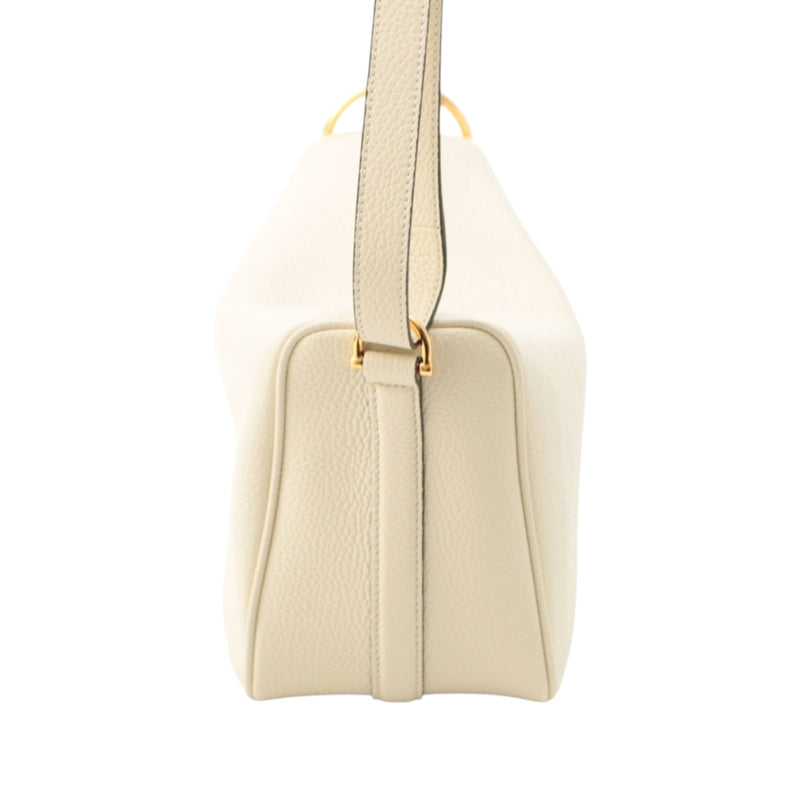 Medium Calfskin Half Horsebit Shoulder Bag - Image 3