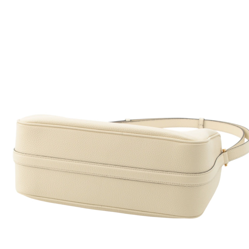 Medium Calfskin Half Horsebit Shoulder Bag - Image 5