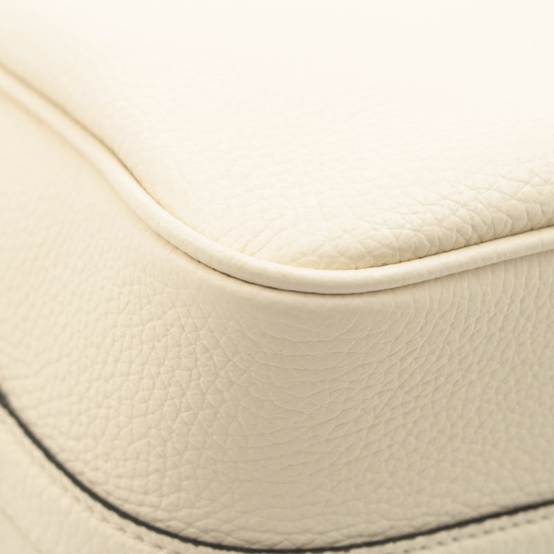 Medium Calfskin Half Horsebit Shoulder Bag - Image 9
