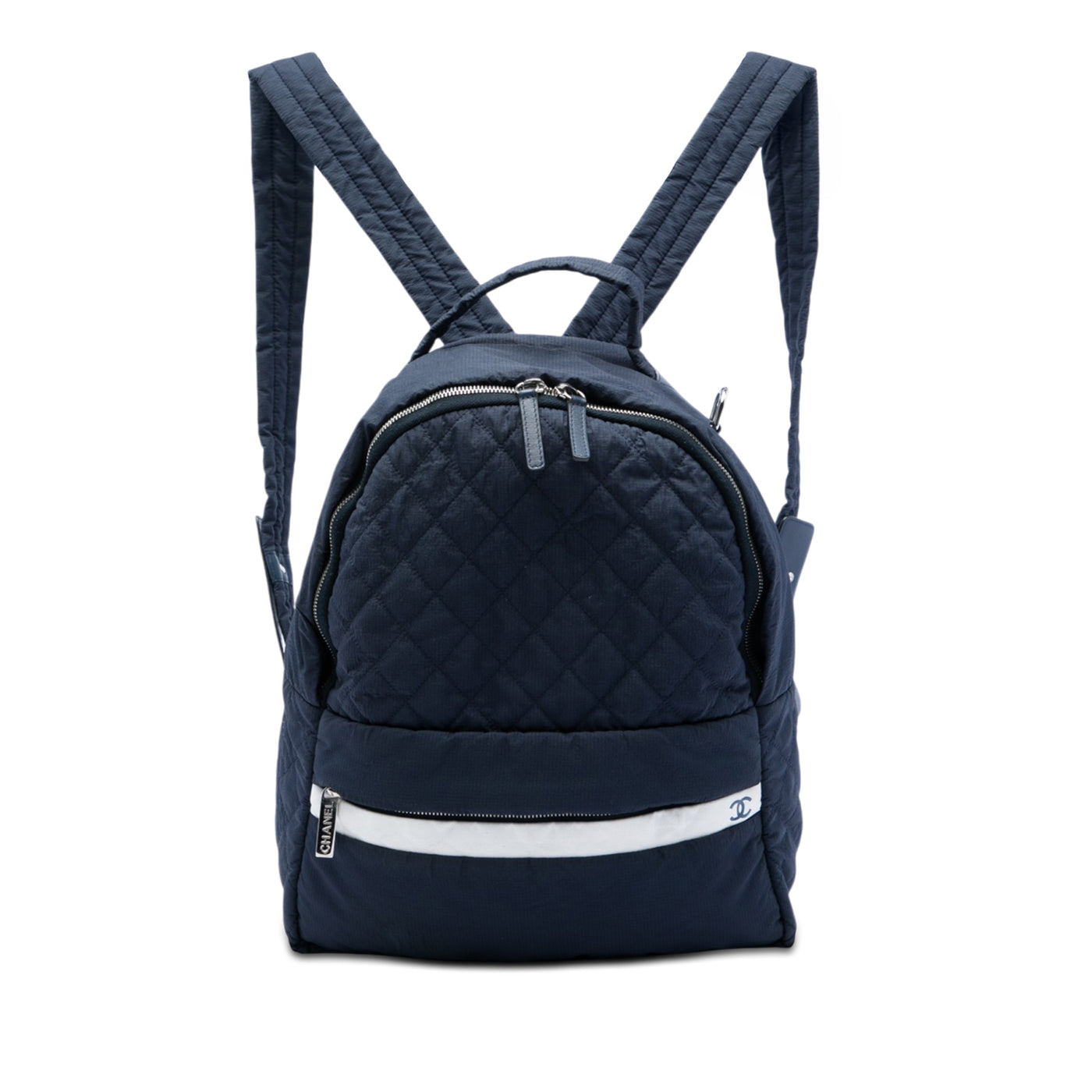 CC Quilted Nylon Sport Line Backpack - Image 1