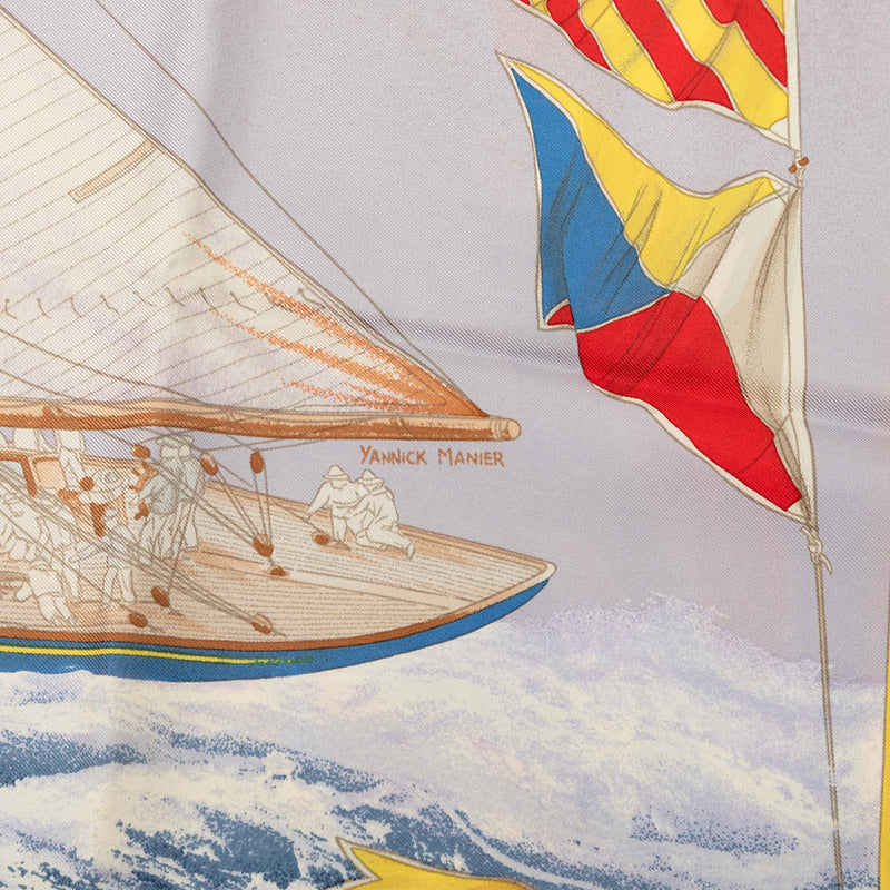 En Course Silk Scarf 90 - Image 4