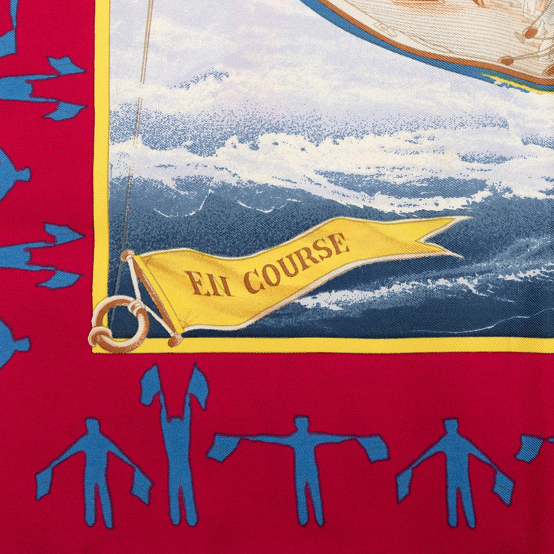 En Course Silk Scarf 90 - Image 5