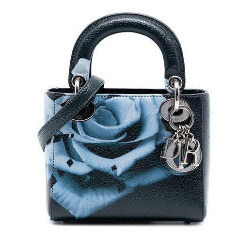 Mini Deerskin Floral Print Lady Dior - Image 1