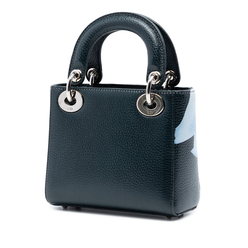 Mini Deerskin Floral Print Lady Dior - Image 2