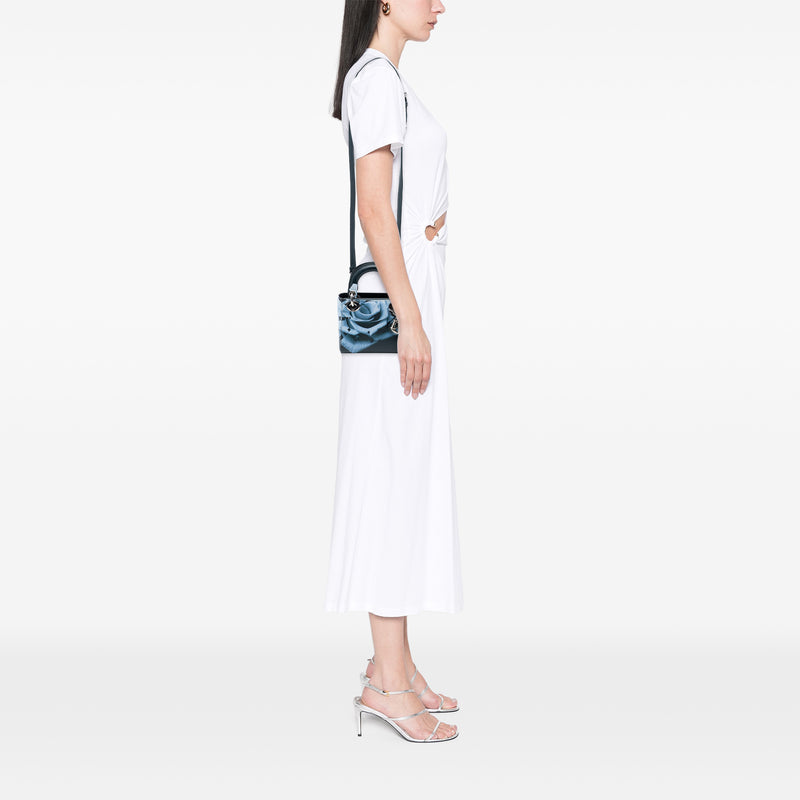 Mini Deerskin Floral Print Lady Dior - Image 7
