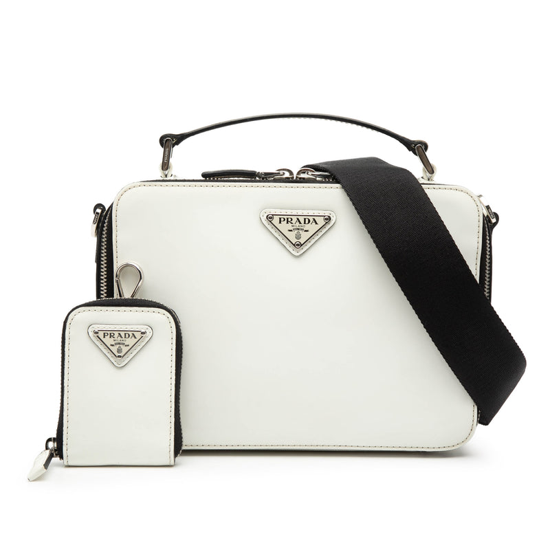 Medium Saffiano Brique Satchel - Image 8