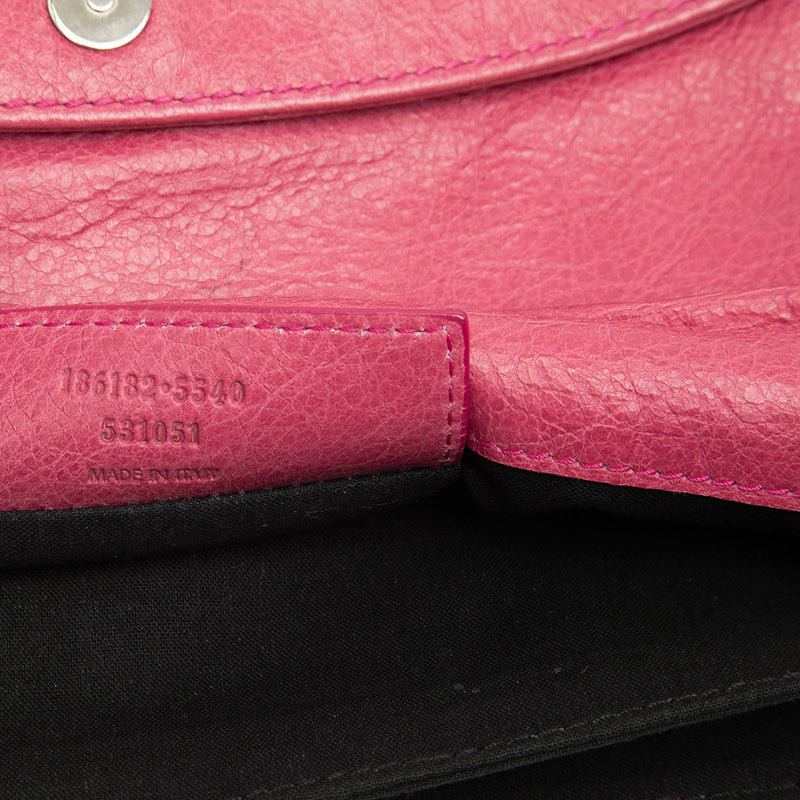 Lambskin Motocross Giant 12 Envelope Clutch - Image 6