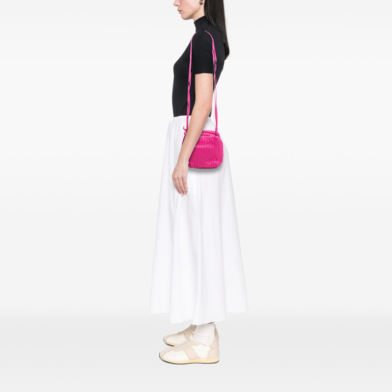 Nappa Intrecciato Cube Crossbody - Image 7