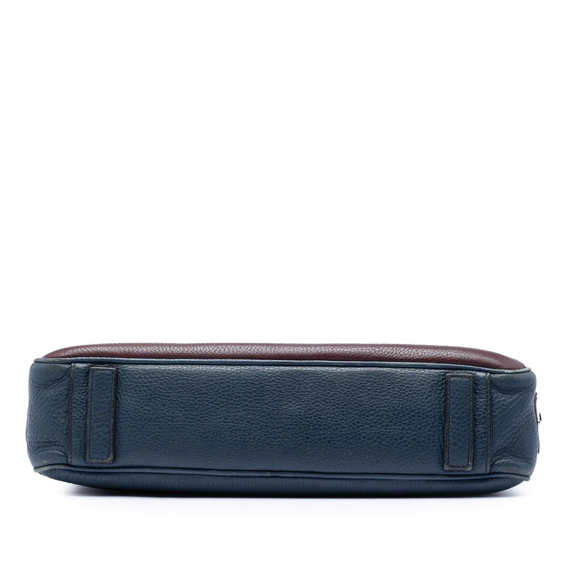 Bicolor Vitello Daino Briefcase - Image 3