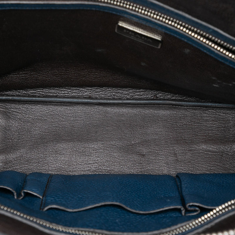 Bicolor Vitello Daino Briefcase - Image 4
