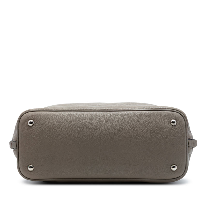 Vitello Daino Side Zip Convertible Tote - Image 3