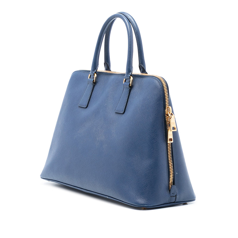 Large Saffiano Lux Promenade Satchel - Image 2