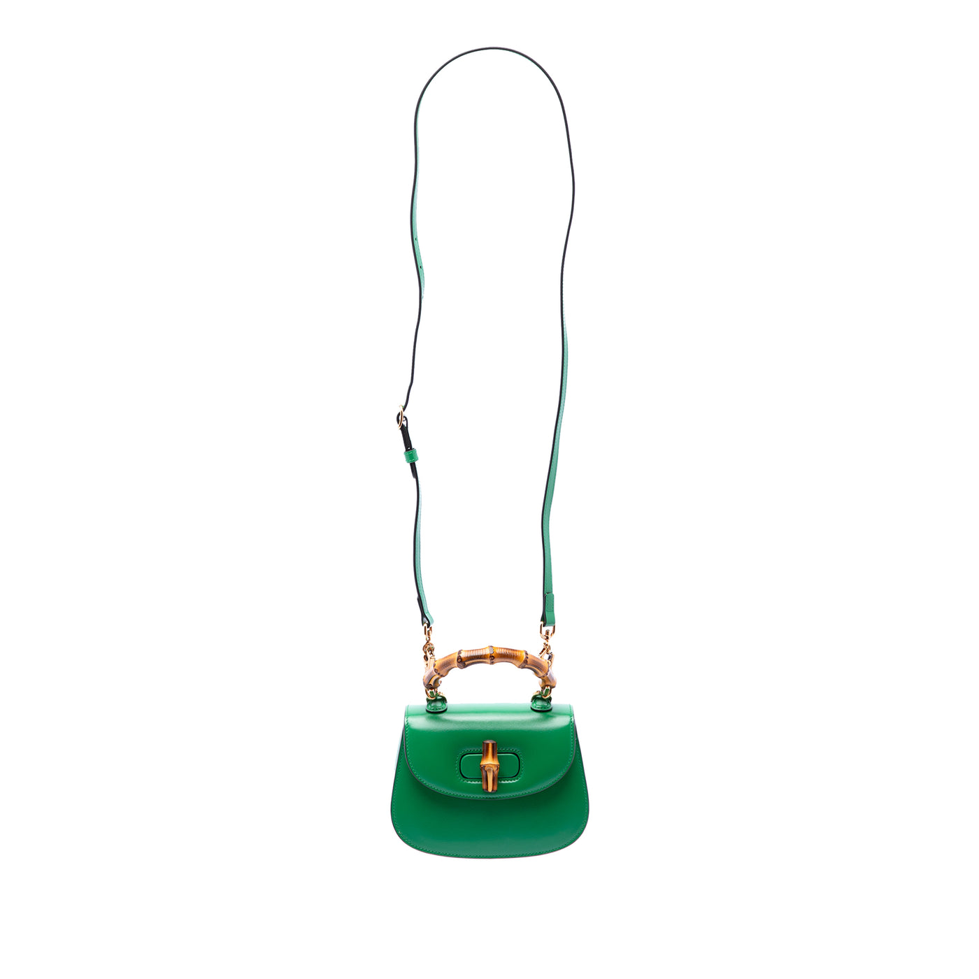 Mini Calfskin 1947 Bamboo Top Handle Bag - Image 1
