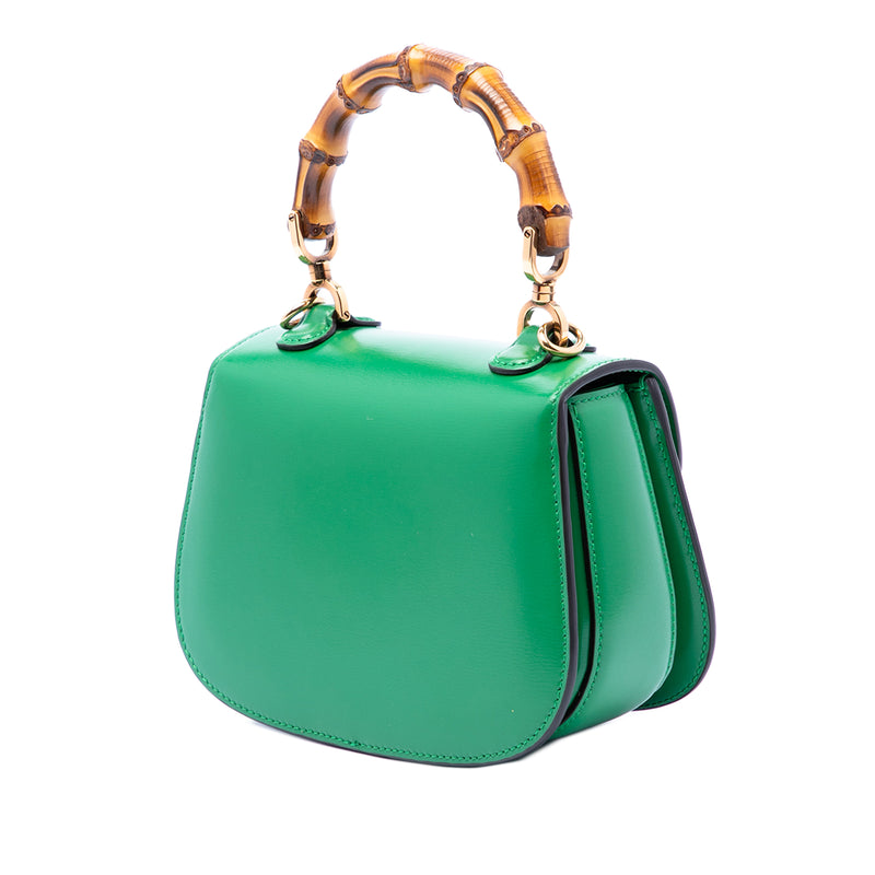 Mini Calfskin 1947 Bamboo Top Handle Bag - Image 3