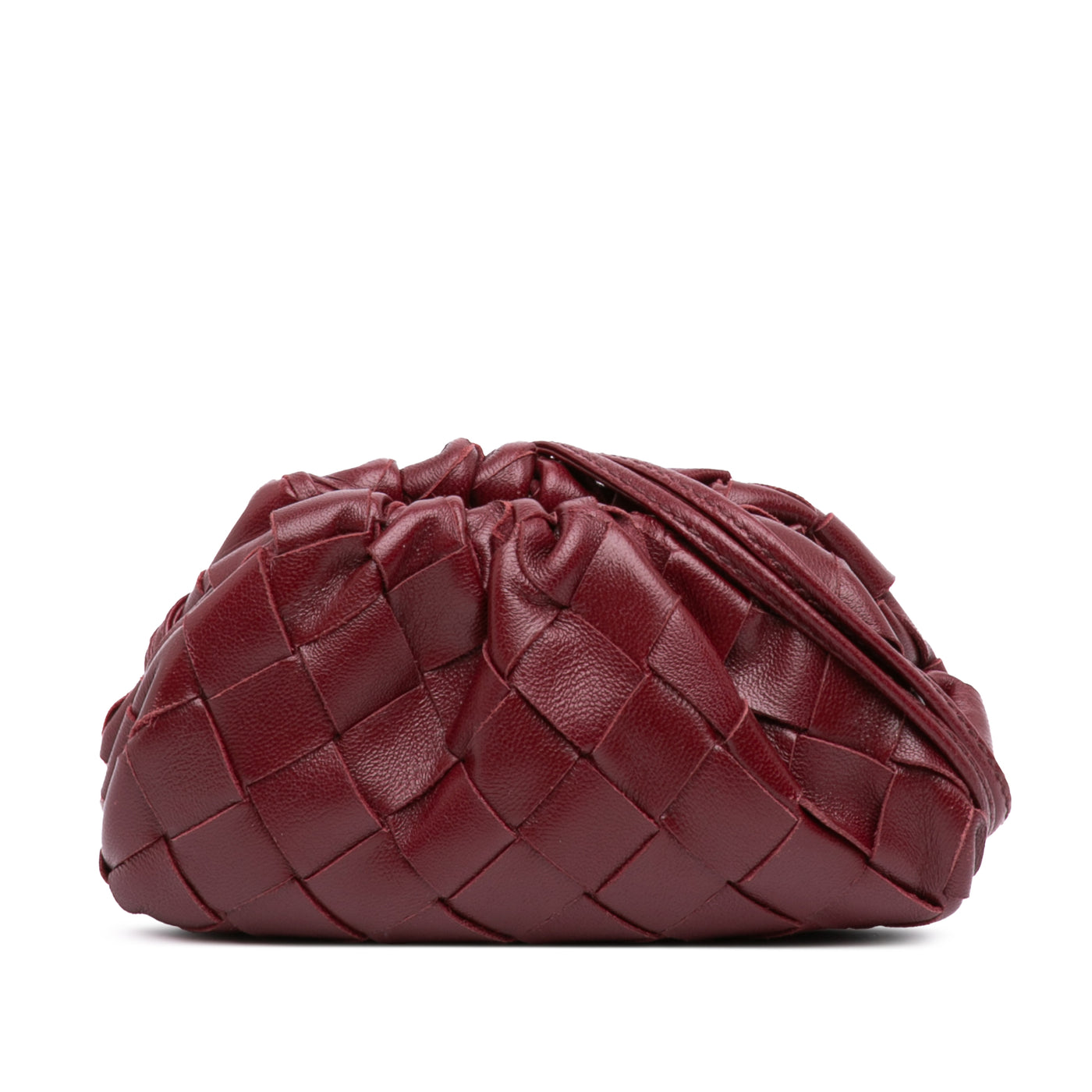 Nappa Intrecciato The Extra Mini Pouch Crossbody - Image 1
