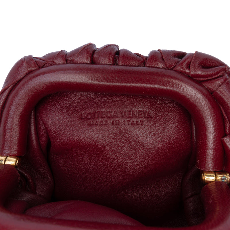 Nappa Intrecciato The Extra Mini Pouch Crossbody - Image 5